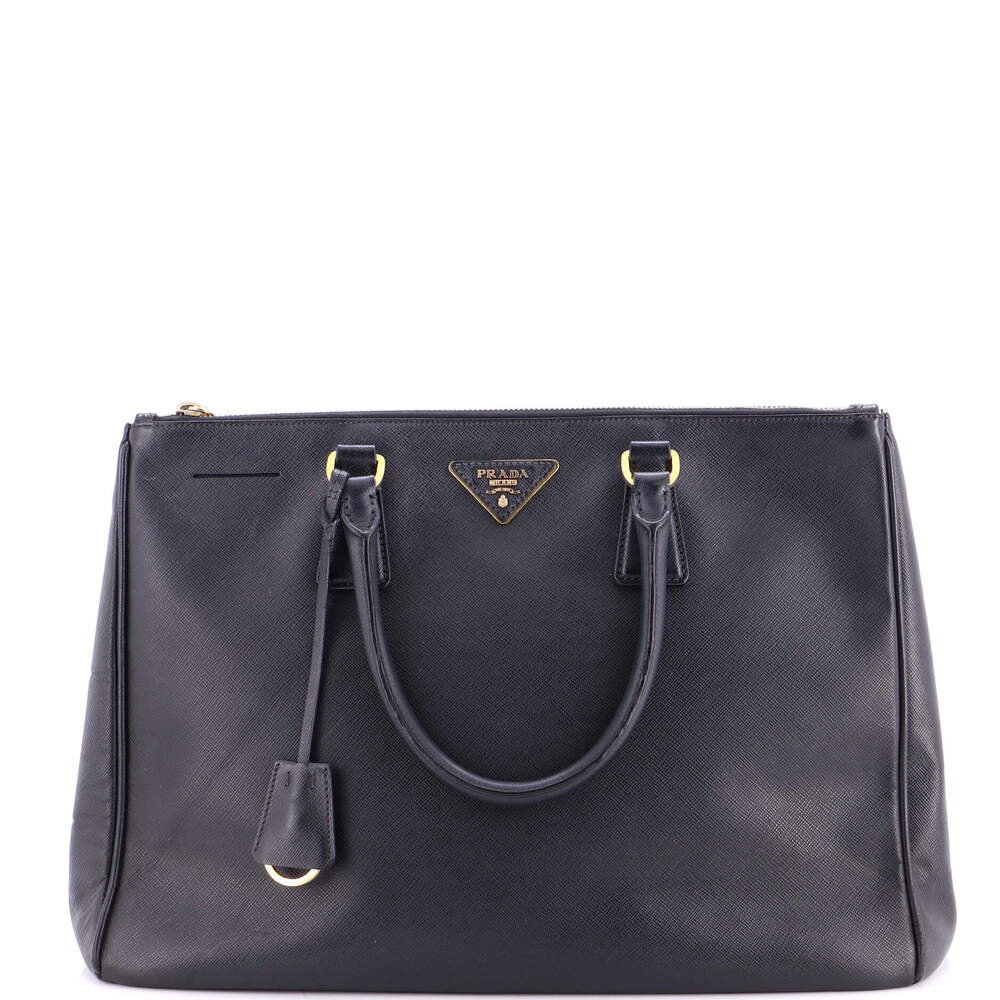 Prada Double Zip Lux Tote Saffiano #267841P11B